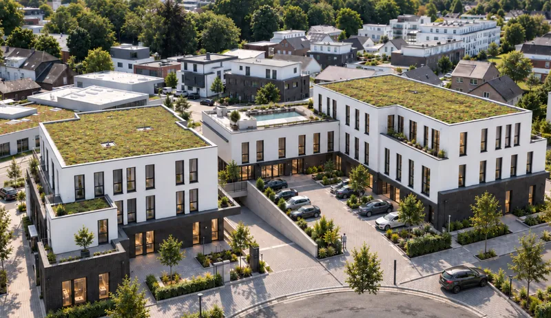 Samtbandstraße, 2. Bauabschnitt, Nettetal – Gewerbeobjekt